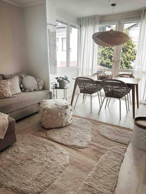 Zentrale Wohnung + Dachterrasse Sonthofen Buitenkant foto