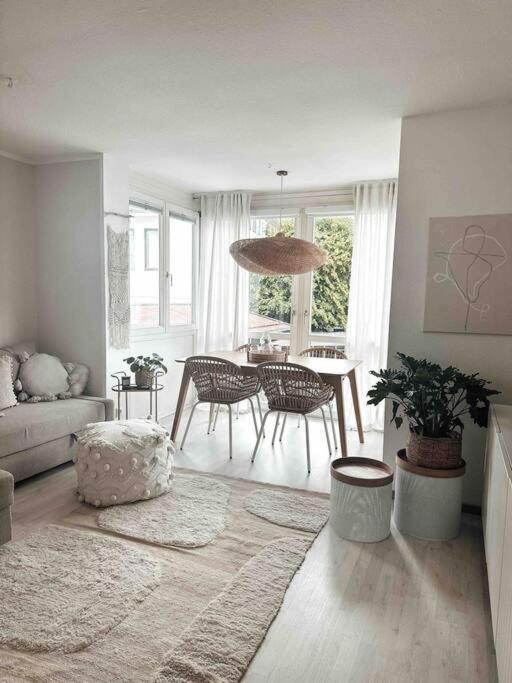Zentrale Wohnung + Dachterrasse Sonthofen Buitenkant foto
